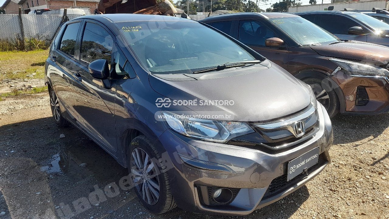 Honda Fit Exl Cvt 2016 em leilao em Sj. dos Pinhais/PR