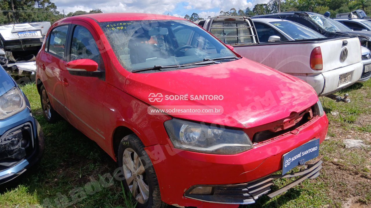 Volkswagen Gol 1.6 Highline 2014 em leilão em São José dos Pinhais/PR
