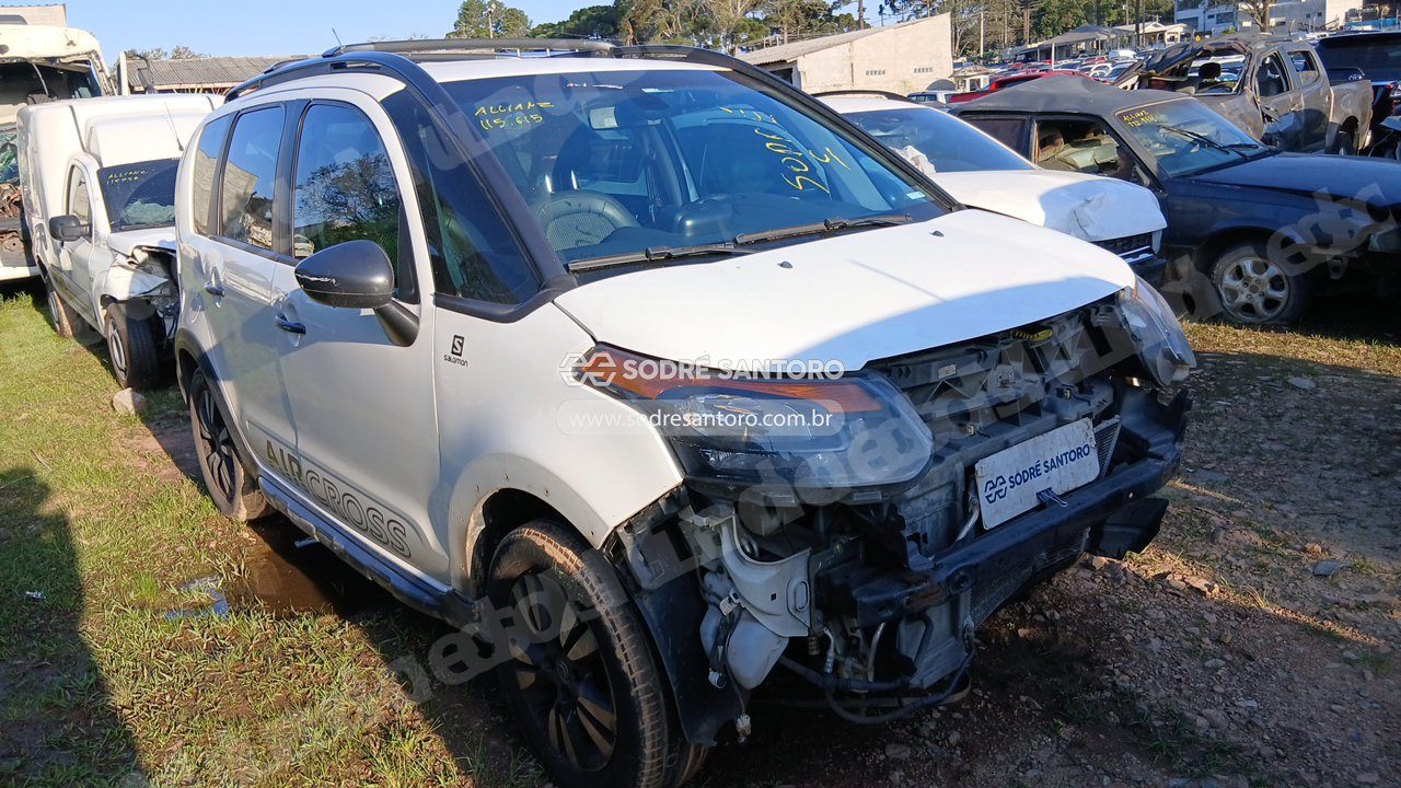 Citroen C3 Aircross Exca 2015 em leilão em São José dos Pinhais/PR