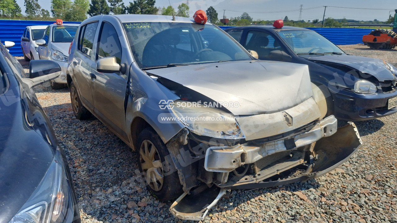 Renault Sandero Exp 16Hp 2013 em leilão em São José dos Pinhais/PR