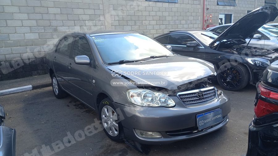 Toyota Corolla Xei 18Vvt 2007 em leilão em Monte Mor/SP - Lote 2