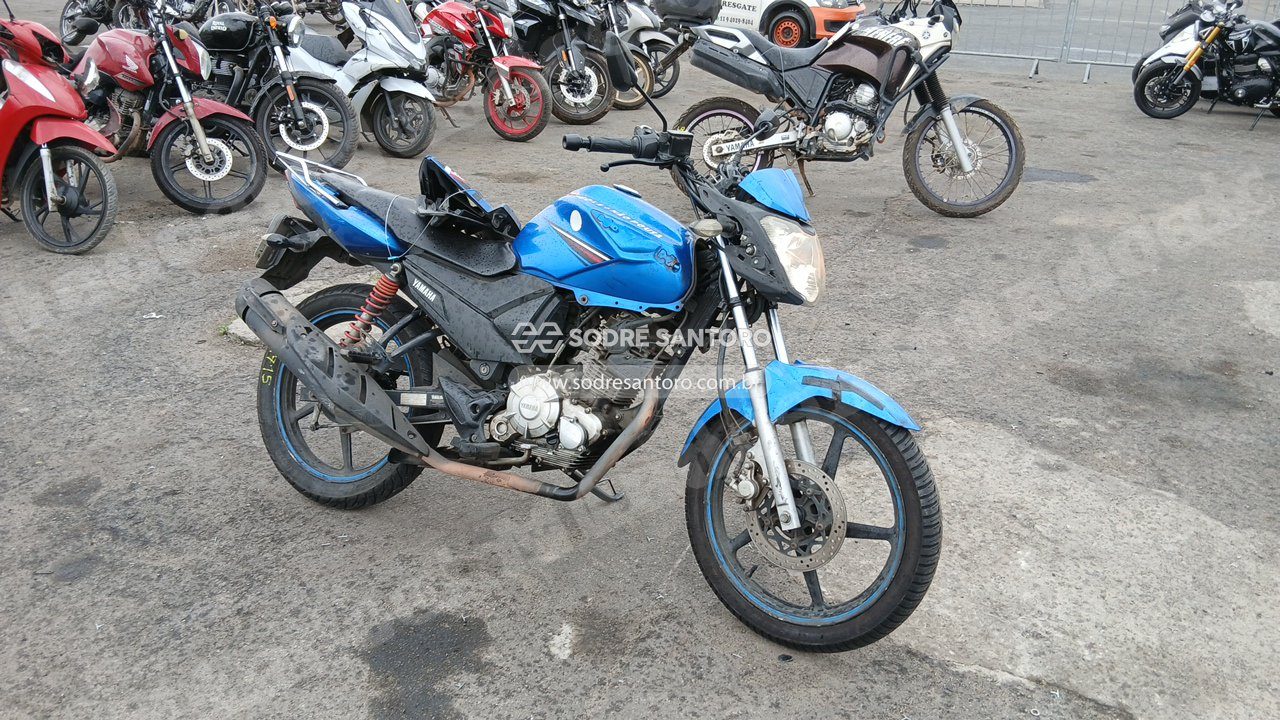Yamaha Ys 150 Fazer Sed 2014 em leilao em Brasil