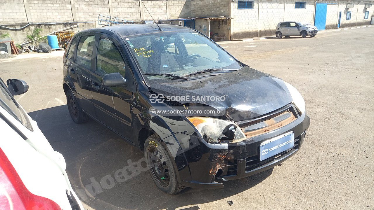 Ford Fiesta Flex 2008 em leilao em Monte Mor/SP