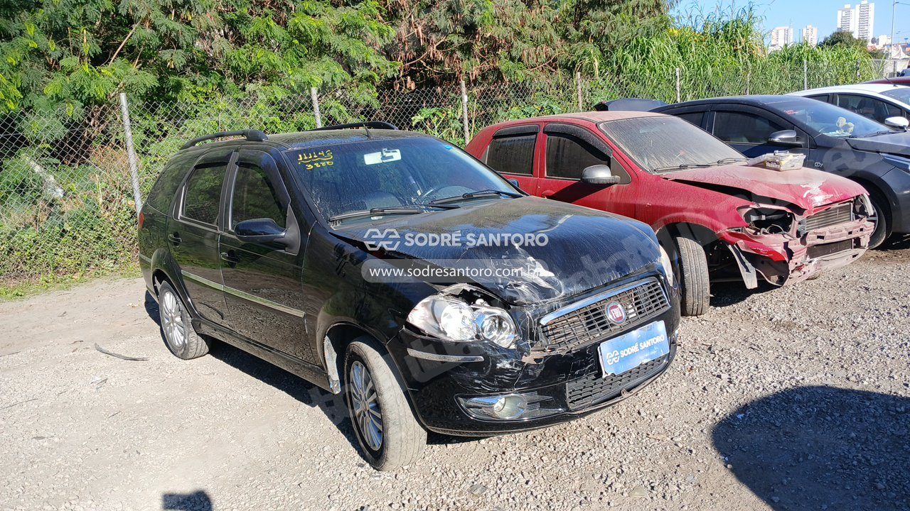 Fiat Palio Week Elx Flex 2010 em leilao em Guarulhos/SP