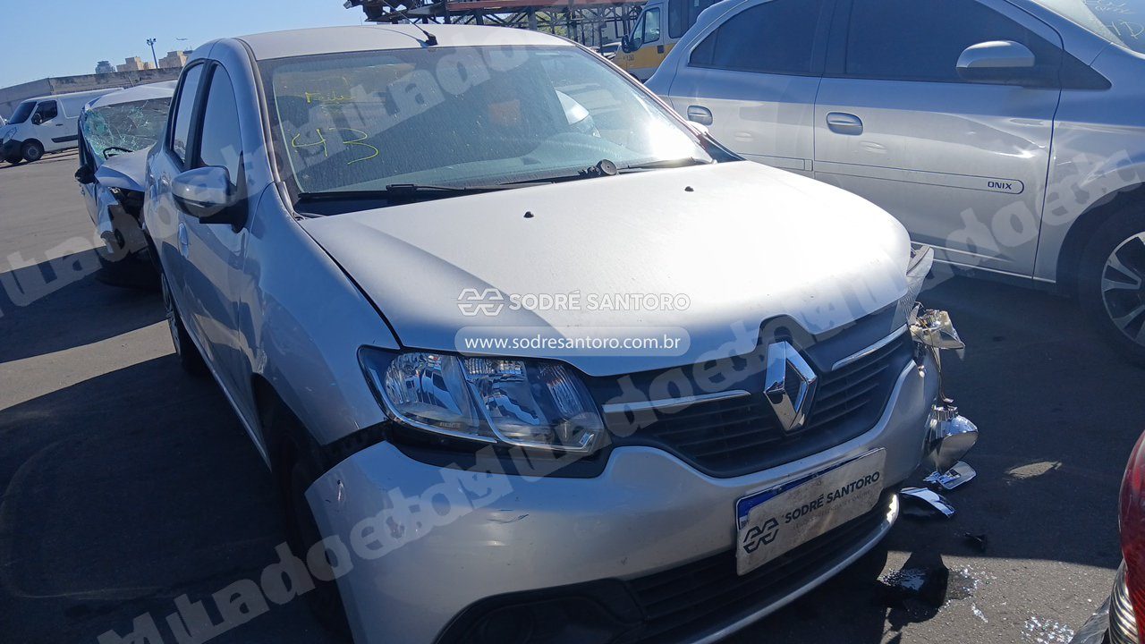 Renault Logan Exp 16 Sce 2018 em leilao em Brasil