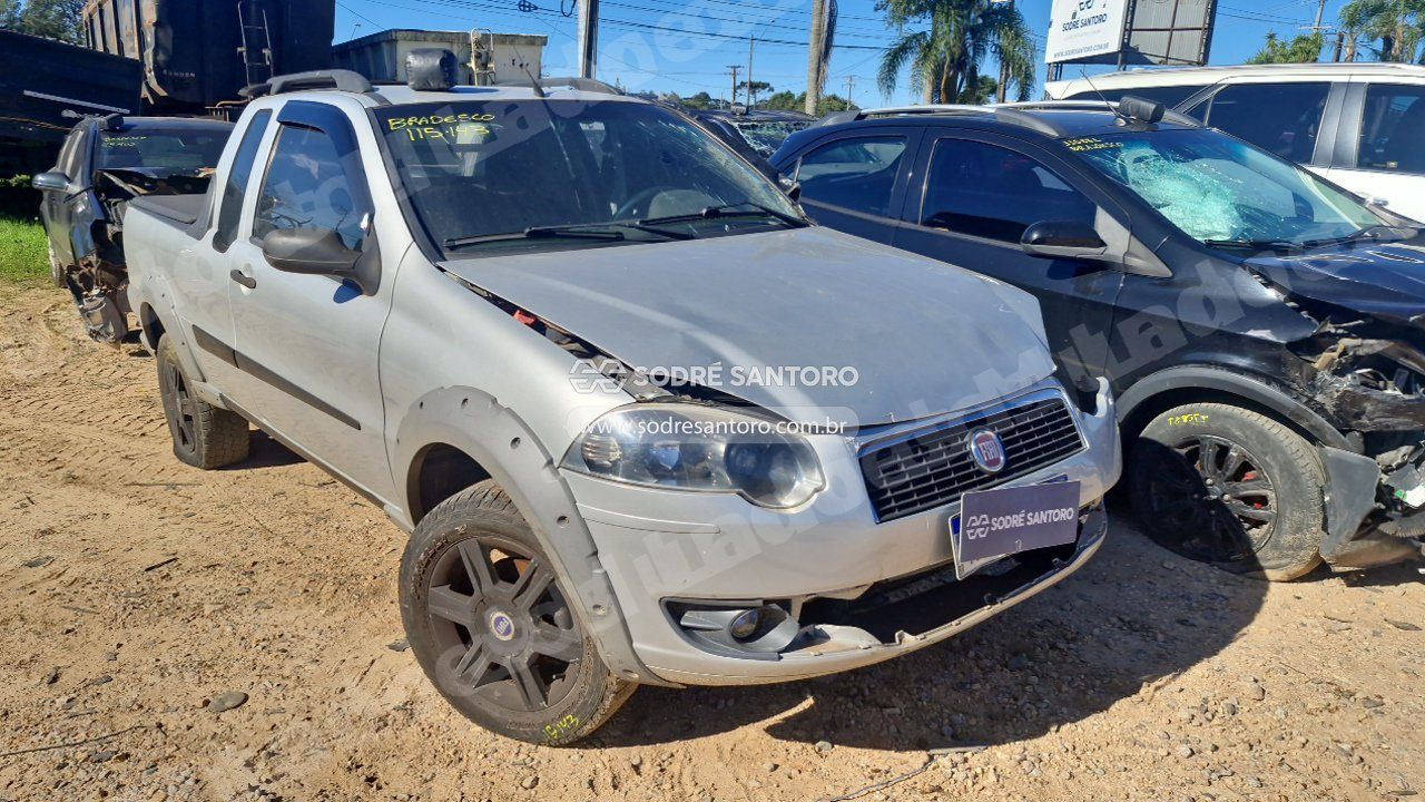Fiat Strada Trek Ce Flex 2009 em leilao em São José dos Pinhais/PR