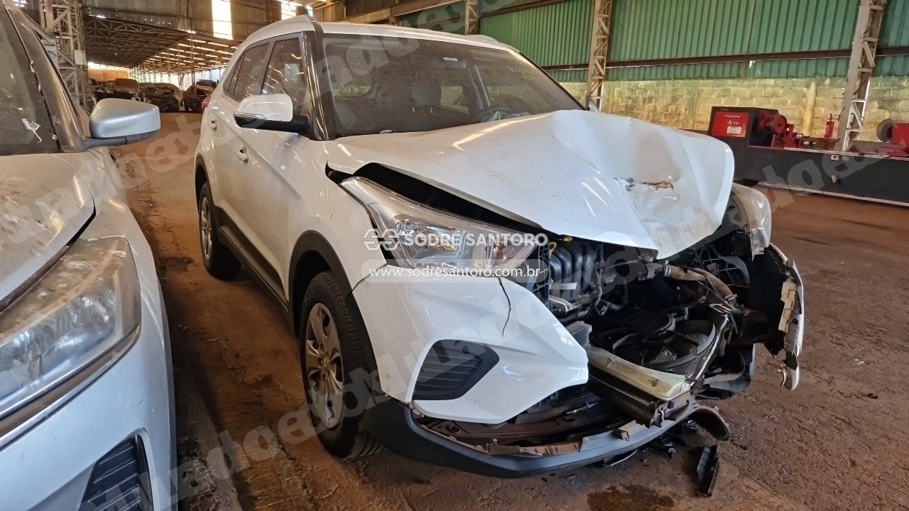 Hyundai Creta 16A Attitu 2021 em leilão em Sertãozinho/SP