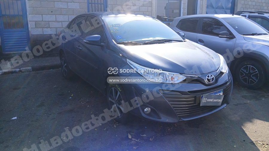Toyota Yaris Sa Xs 15Cnt 2022 em leilão em Monte Mor/SP