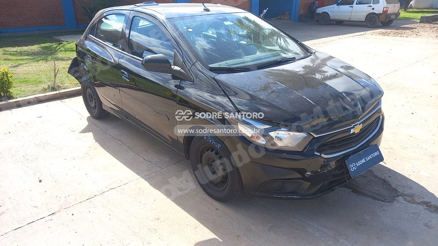 Chevrolet Onix 1.0Mt Lt 2019 em leilão em Cesário Lange/SP