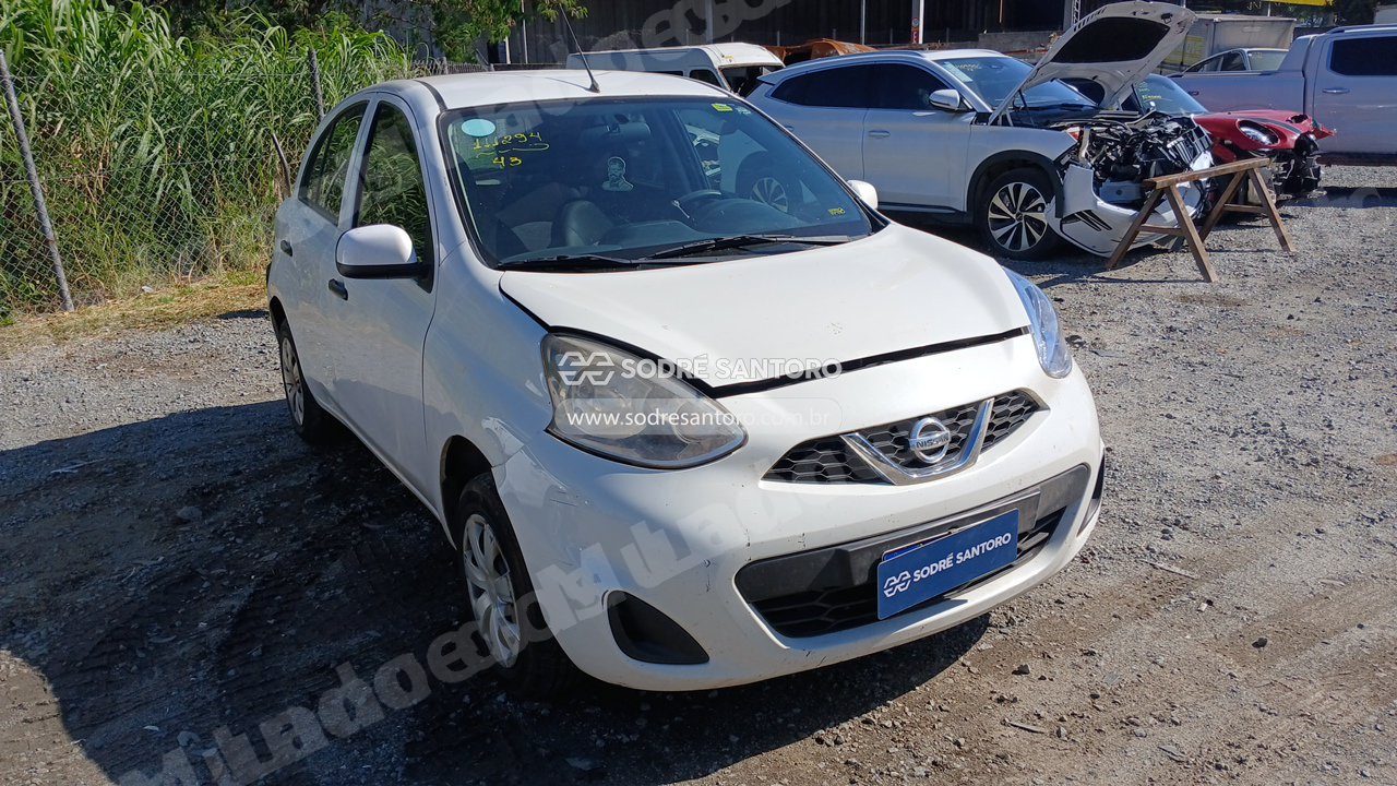 Nissan March 10S 2017 em leilao em Guarulhos/SP