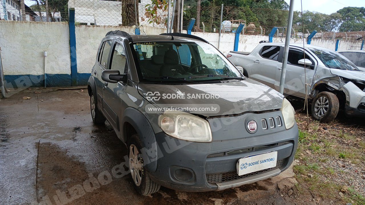 Fiat Uno Way 1.0 2011 em leilao em São José dos Pinhais/PR