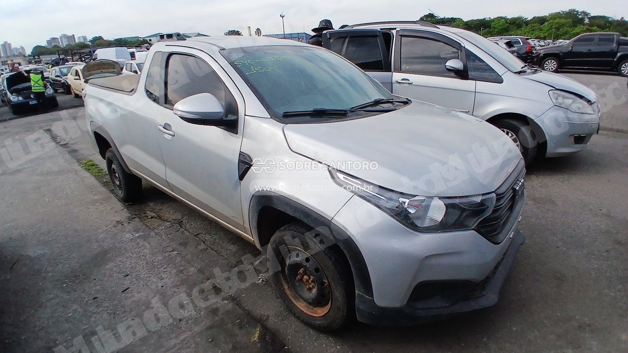 Fiat Strada Freedom Cs13 2024 em leilao em Brasil
