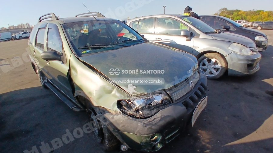 Fiat Palio Wk Adven Flex 2007 em leilão em Guarulhos/SP