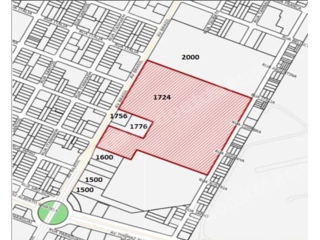 Terreno de 80796 m2 em leilao em Ribeirão Preto/SP