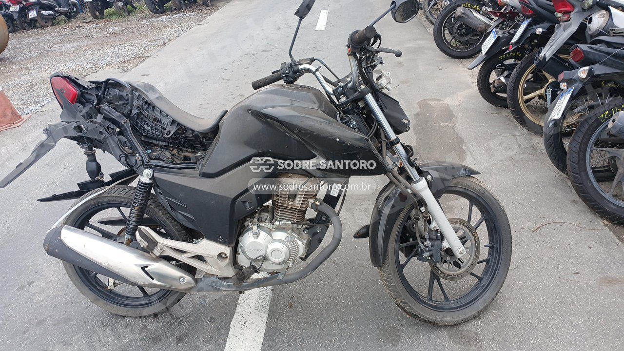 Honda Cg 160 Fan 2023 em leilao em Brasil - Lote 2