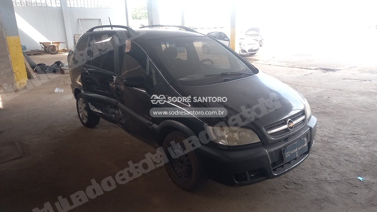 Chevrolet Zafira Elegance 2008 em leilao em Bauru/SP