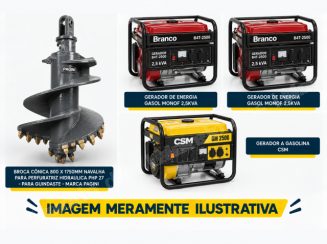 Ferramentas em leilão em Brasil