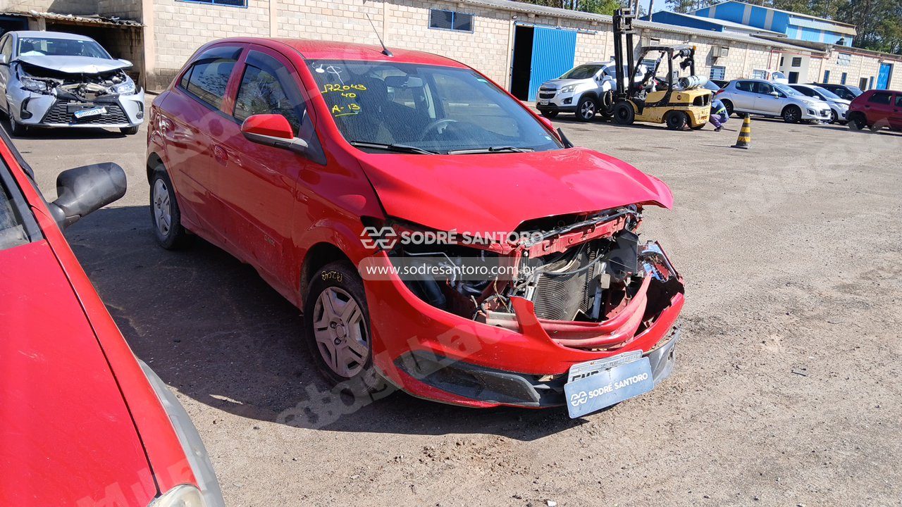 Chevrolet Onix 1.0Mt Lt 2014 em leilao em Monte Mor/SP