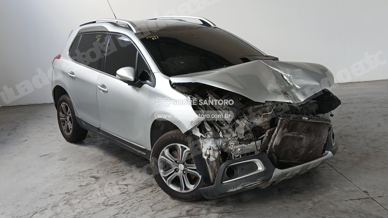 Peugeot 2008 Griffe At 2017 em leilão em Caçapava/SP