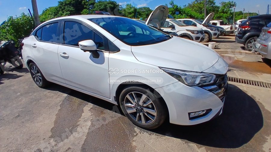 Nissan Versa Advnc Cvt 2025 em leilão em Guarulhos/SP