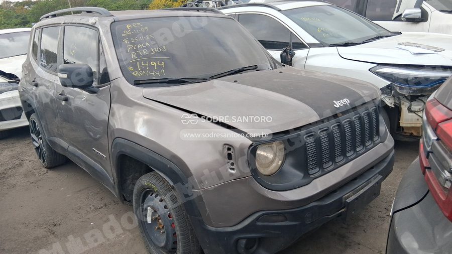 Jeep Renegade 1.8 Autom. 2021 em leilão em Guarulhos/SP