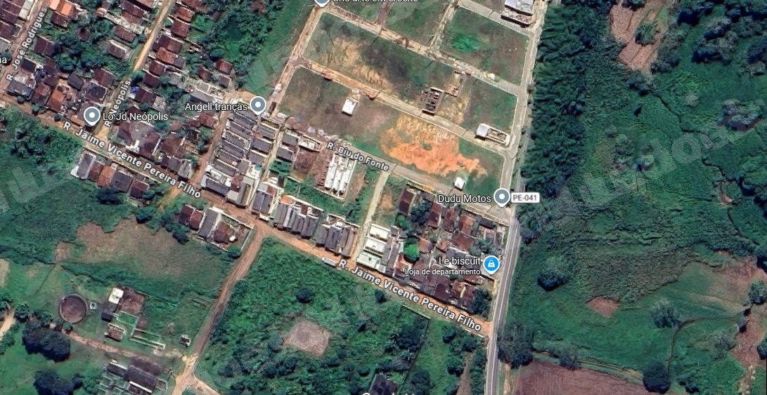 Terreno de 550 m2 em leilao em Carpina/PE