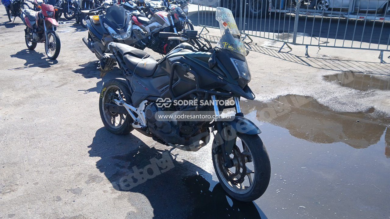 Honda Nc 750X 2021 em leilao em Rio de Janeiro/RJ
