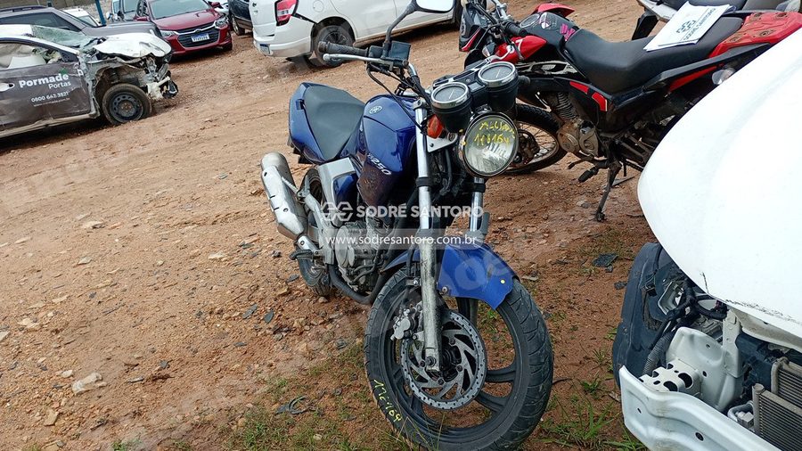 Yamaha Fazer Ys250 2008 em leilão em São José dos Pinhais/PR