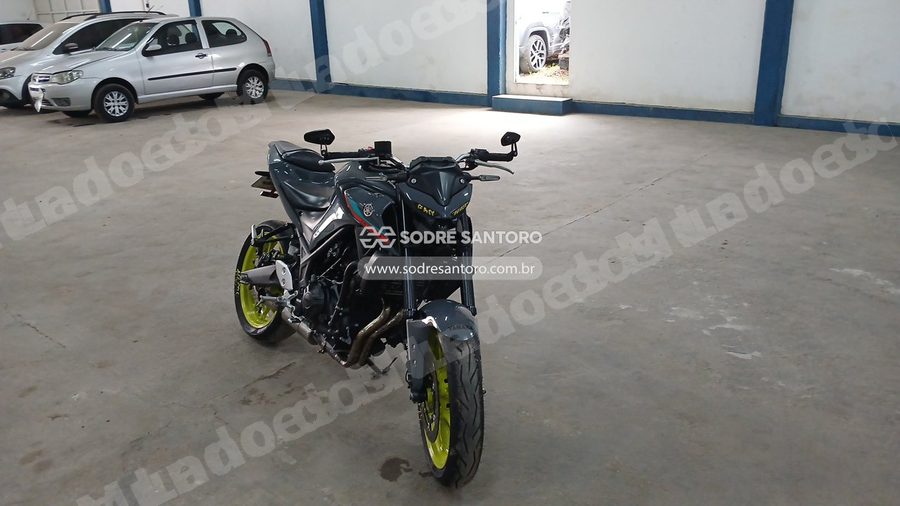Yamaha Mt03 Abs 2023 em leilão em São José dos Pinhais/PR