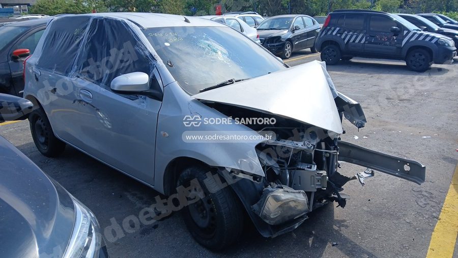 Toyota Etios Hb X 2016 em leilão em Guarulhos/SP