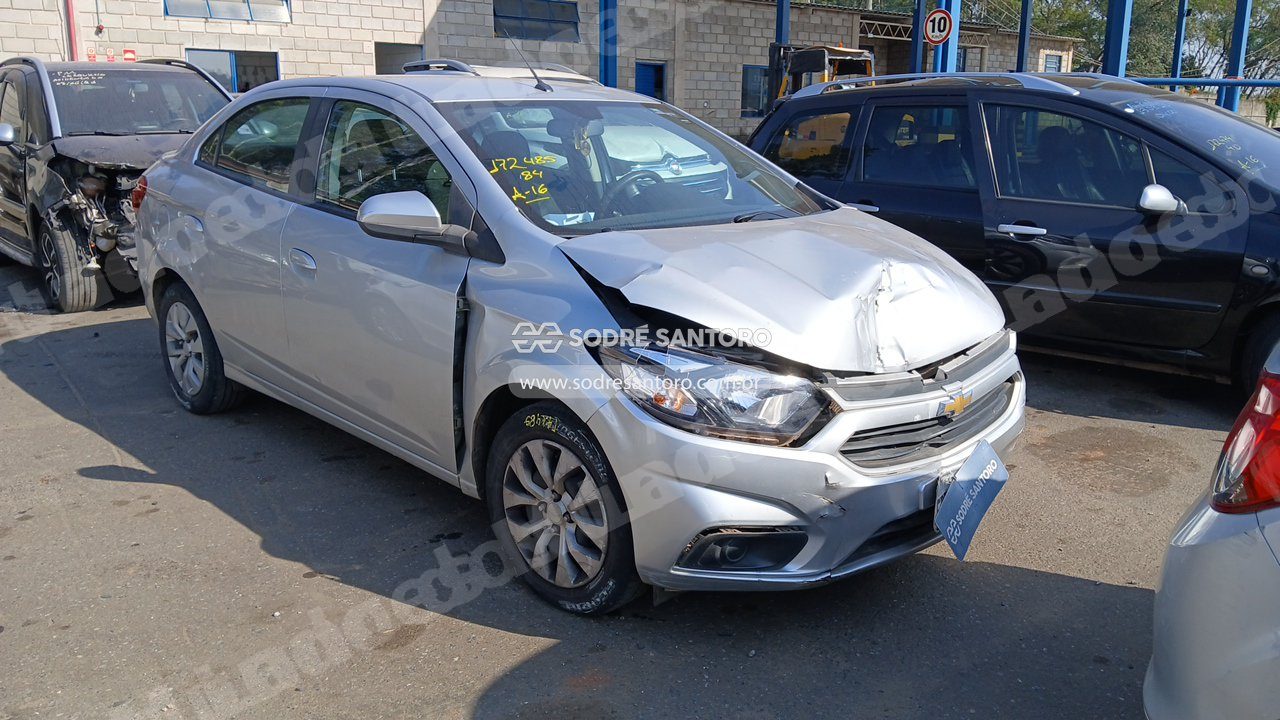 Chevrolet Prisma 1.4  Lt 2018 em leilão em Monte Mor/SP