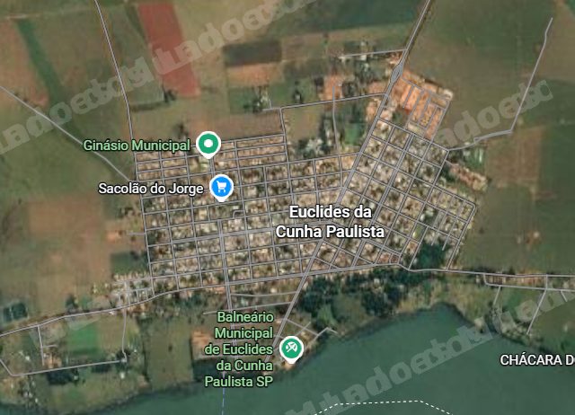 Terreno de 420 m2 em leilão em Euclides da Cunha Paulista/SP