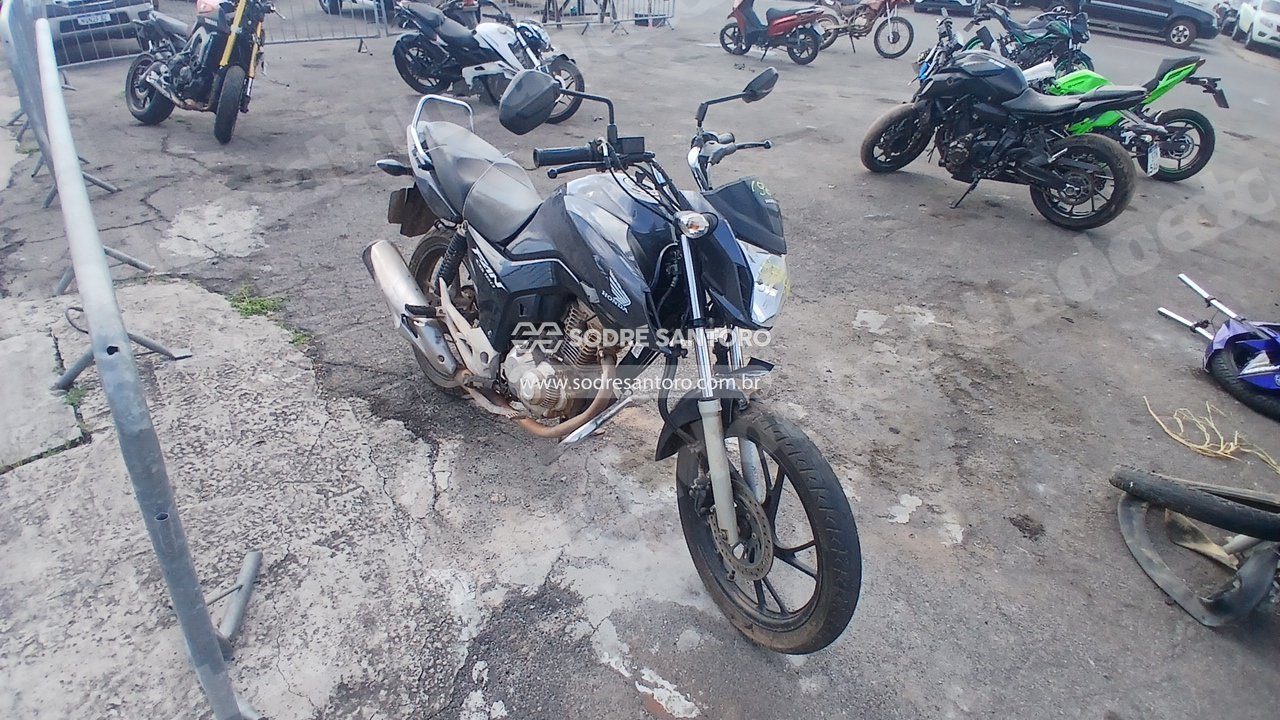 Honda Cg 160 Fan 2024 em leilao em Brasil