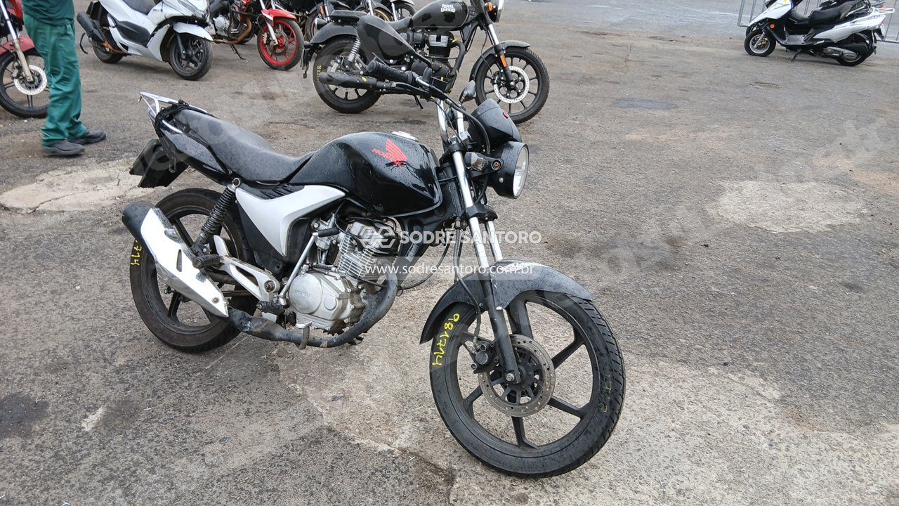 Honda Cg 125 Fan Ks 2010 em leilao em Brasil