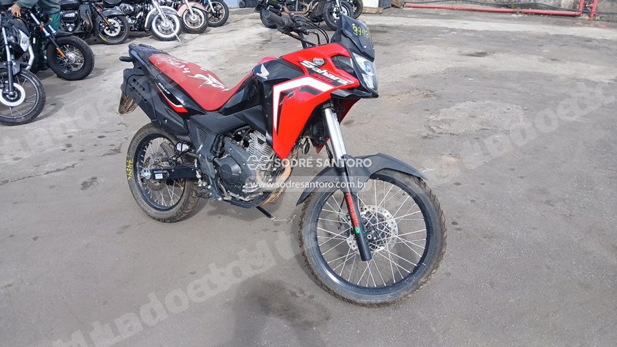 Honda Xre 300 Sahara Ral 2025 em leilão em Guarulhos/SP