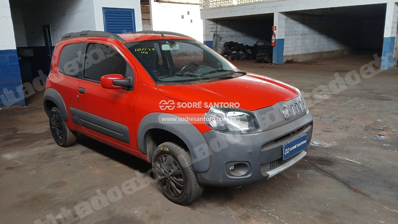 Fiat Uno Way 1.0 2012 em leilão em Ribeirão Preto/SP