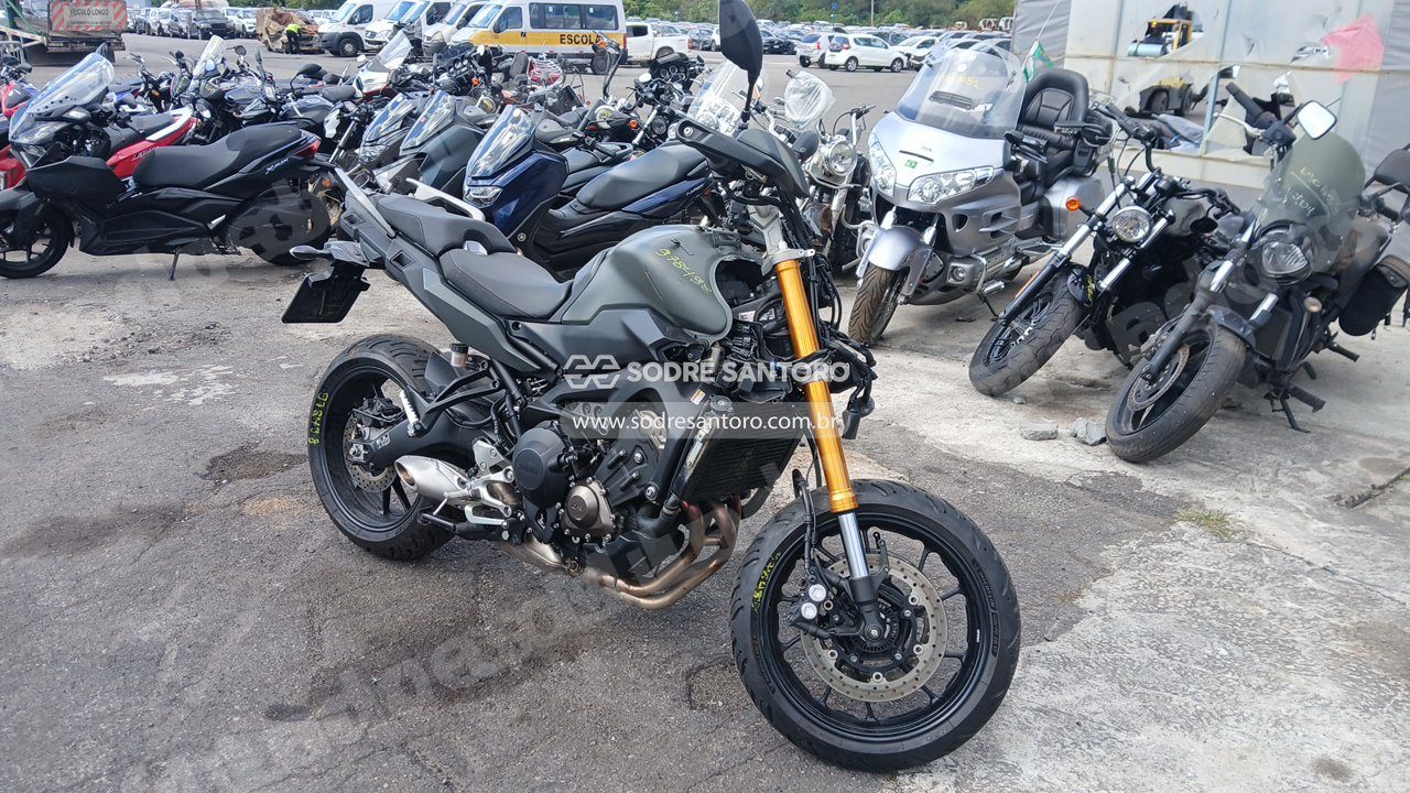 Mt09 Tracer 2024 em leilao em Brasil