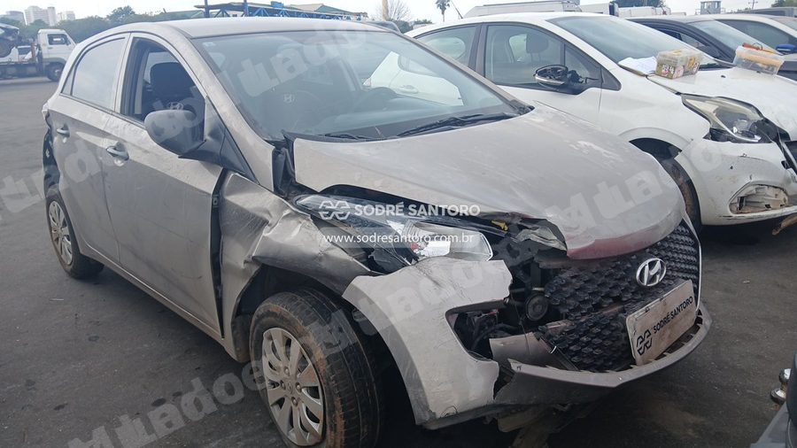 Hyundai Hb20 1.0M Unique 2019 em leilão em Guarulhos/SP