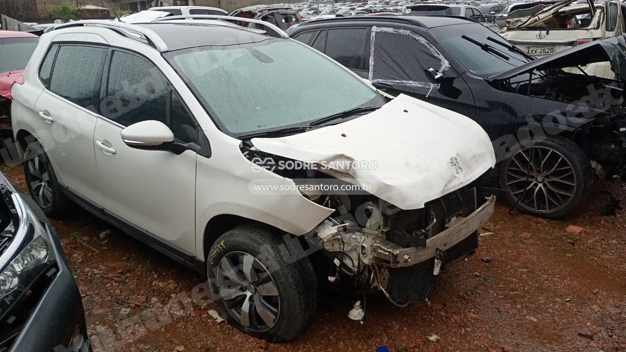 Peugeot 2008 Griffe At 2017 em leilão em São José dos Pinhais/PR
