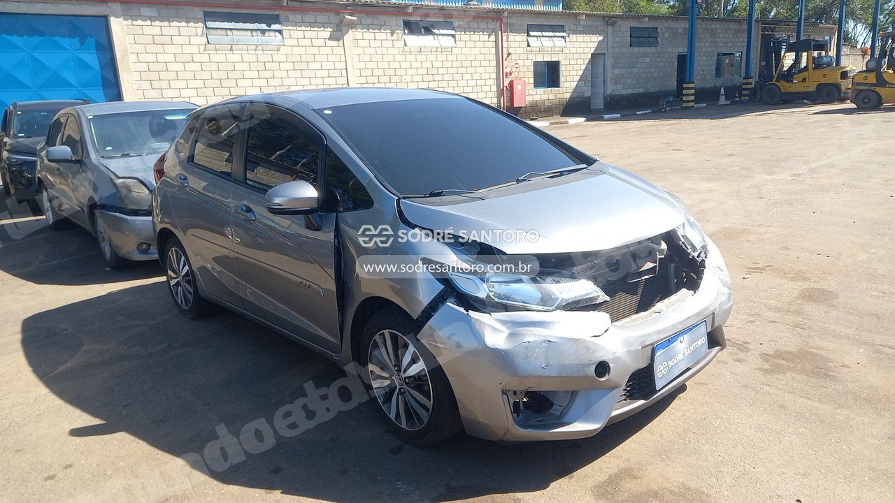 Honda Fit Ex Cvt 2016 em leilao em Monte Mor/SP