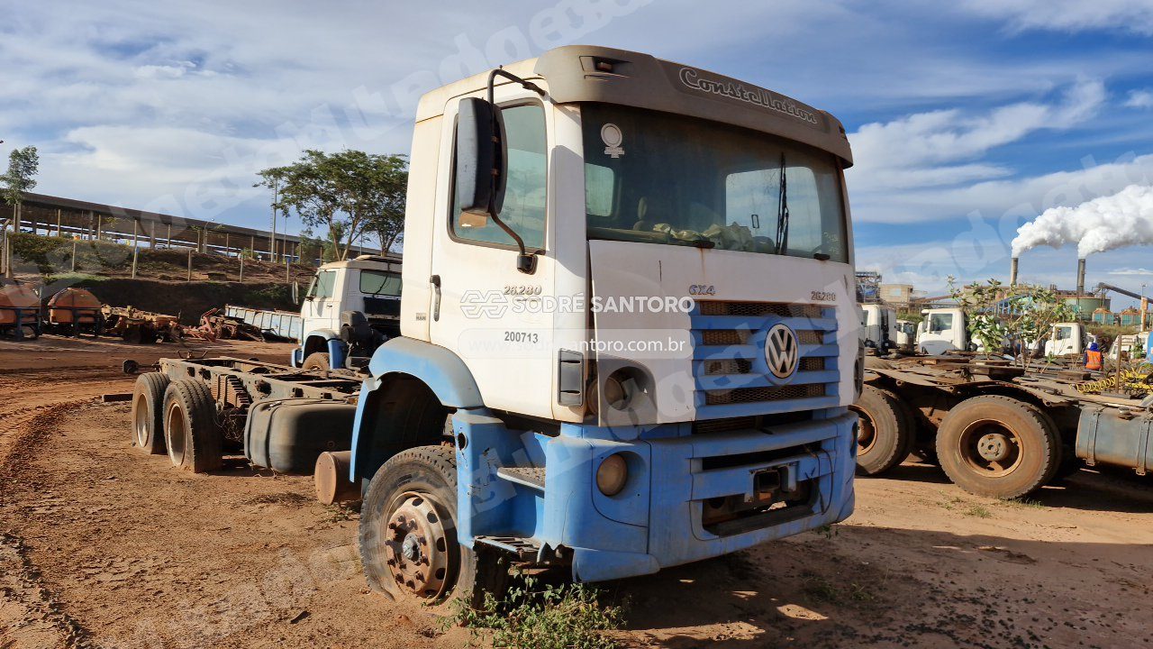 Volkswagen 26.280 Crm 6X4 2013 em leilao em Meridiano/SP