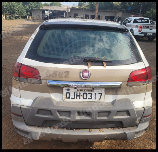 Fiat Palio 2018 em leilao em Caçador/SC - Lote 1