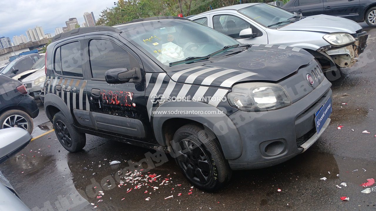 Fiat Uno Way 1.0 2014 em leilão em Brasil