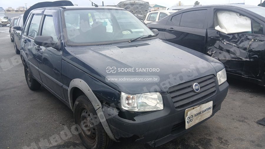 Fiat Uno Mille Fire Flex 2006 em leilão em Guarulhos/SP