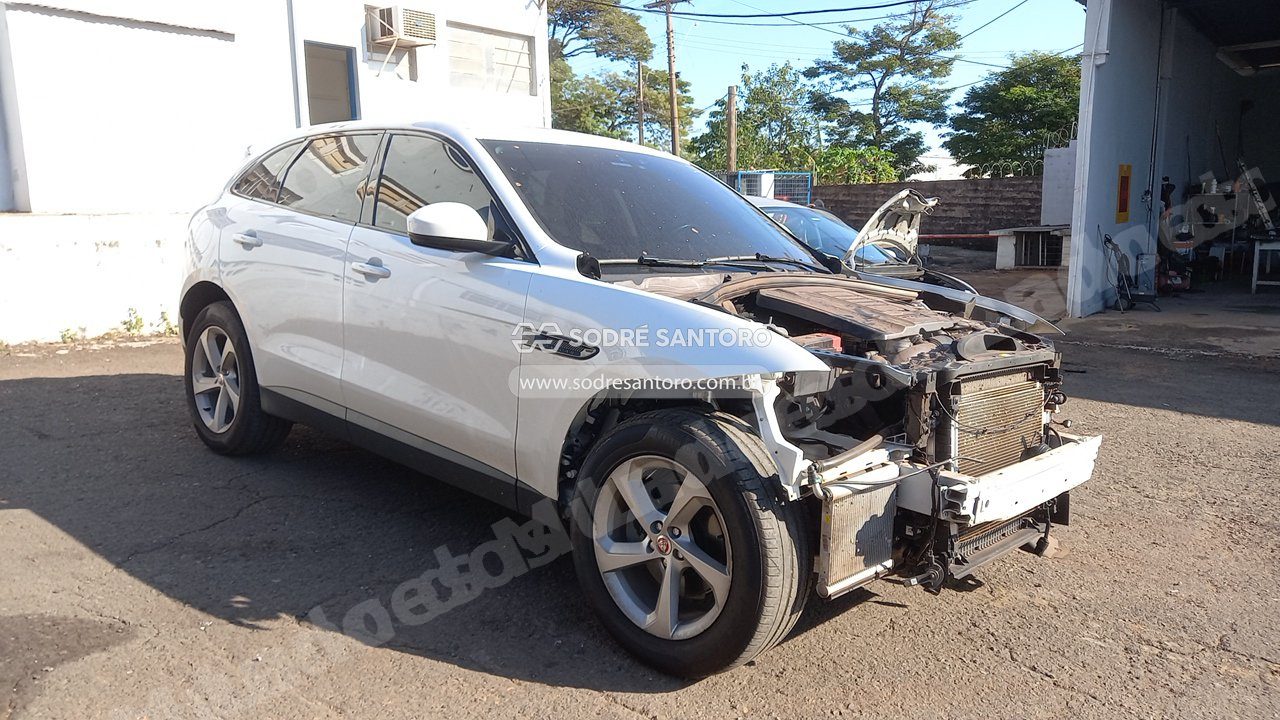 Jaguar Fpace 250 Cvg Prest 2018 em leilão em Bauru/SP