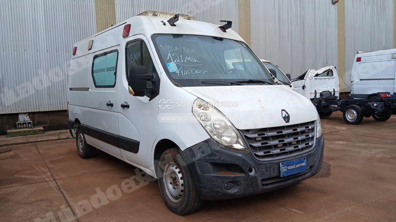 Renault Master Alter Am2 2020 em leilão em Sertãozinho/SP