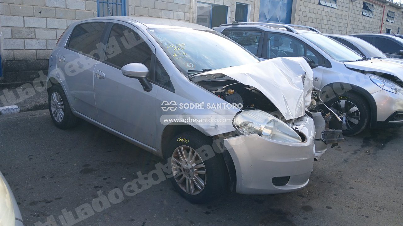 Fiat Punto Attractive 2012 em leilao em Monte Mor/SP