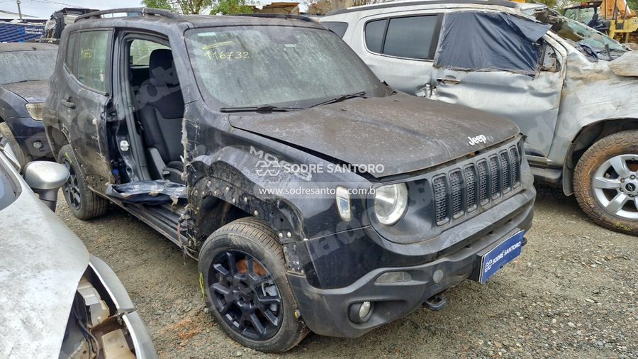 Jeep Renegade Moab 2021 em leilão em São José dos Pinhais/PR