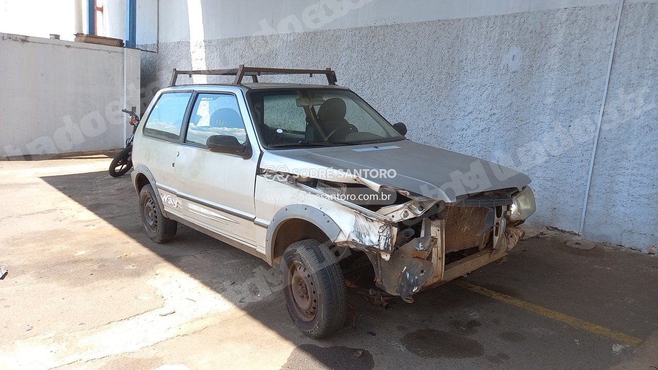 Fiat Uno Mille Way Econ 2010 em leilao em Bauru/SP