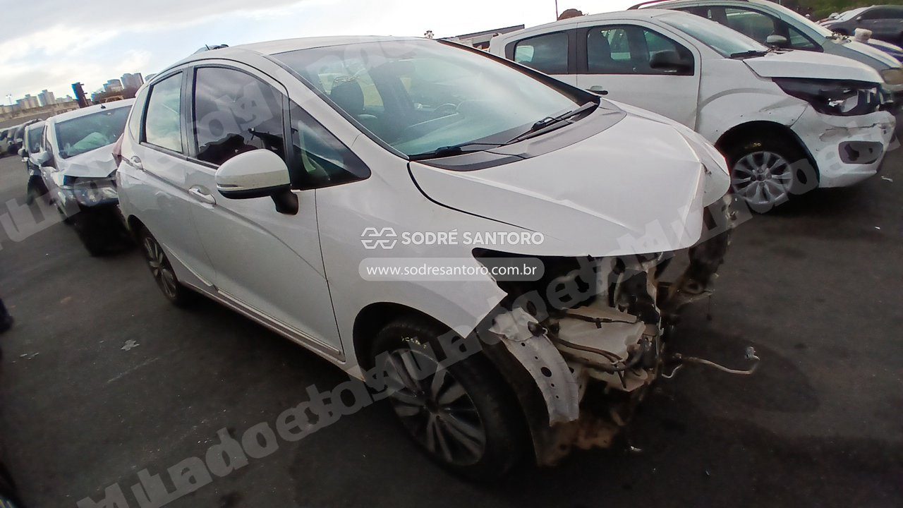 Honda Fit Ex Cvt 2016 em leilao em Brasil